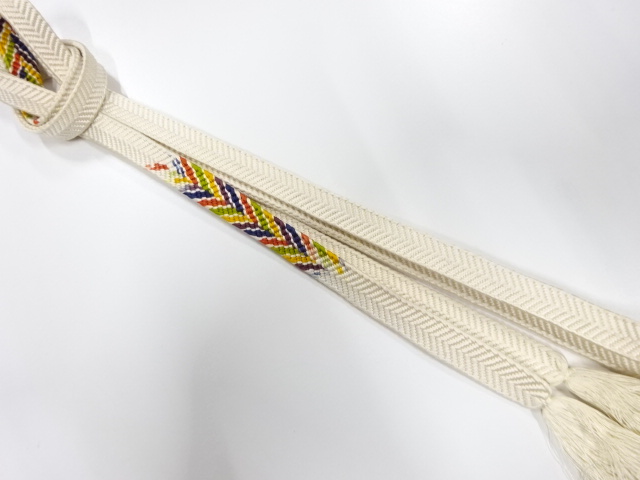 正絹　手組帯締め